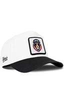 Gorra Negro-Blanco Béisbol con Parche León DJ