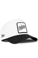 Gorra Negro-Blanco Béisbol con Parche El Patrón