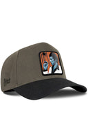 Gorra Negro-Caqui Béisbol