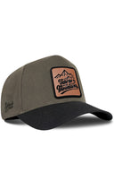 Gorra Negro-Caqui Béisbol con Parche Take Me To The Mountains