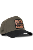 Gorra Negro-Caqui Béisbol
