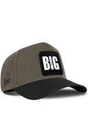 Gorra Negro-Caqui Béisbol con Parche Think Big