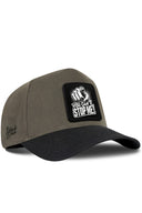 Gorra Negro-Caqui Béisbol con Parche You Can't Stop Me