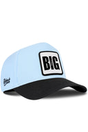 Gorra Negro-Azul Hielo Béisbol con Parche Big Think