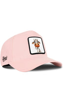 Gorra Salmón Béisbol con Parche Vaca
