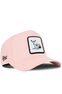 Gorra Salmón Béisbol con Parche Ciervo Joven