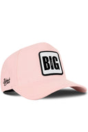 Gorra Salmón Béisbol con Parche Big Think