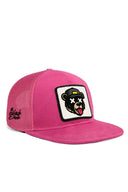 Gorra Rosa Trucker Hip Hop Niños