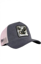 Gorra Gris-Rosa Trucker Clásico BlackBörk