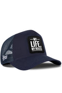 Gorra Marino-Negro Trucker Clásico