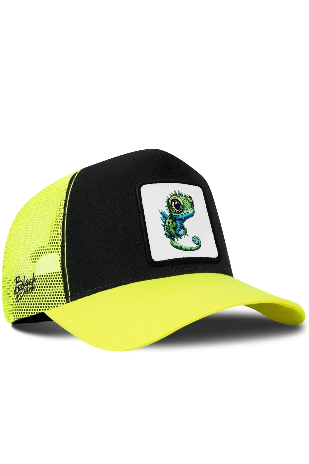 Gorra Neón-Negro Trucker Clásico BlackBörk