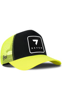 Gorra Neón-Negro Trucker Clásico con Parche Pelicula 7 Seven (2)