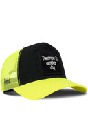 Gorra Neón-Negro Trucker Clásico