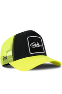 Gorra Neón-Negro Trucker Clásico