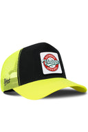 Gorra Neón-Negro Trucker Clásico