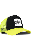 Gorra Neón-Negro Trucker Clásico