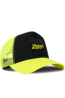 Gorra Neón-Negro Trucker Clásico