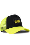 Gorra Neón-Negro Trucker Clásico con Parche Limited Edition