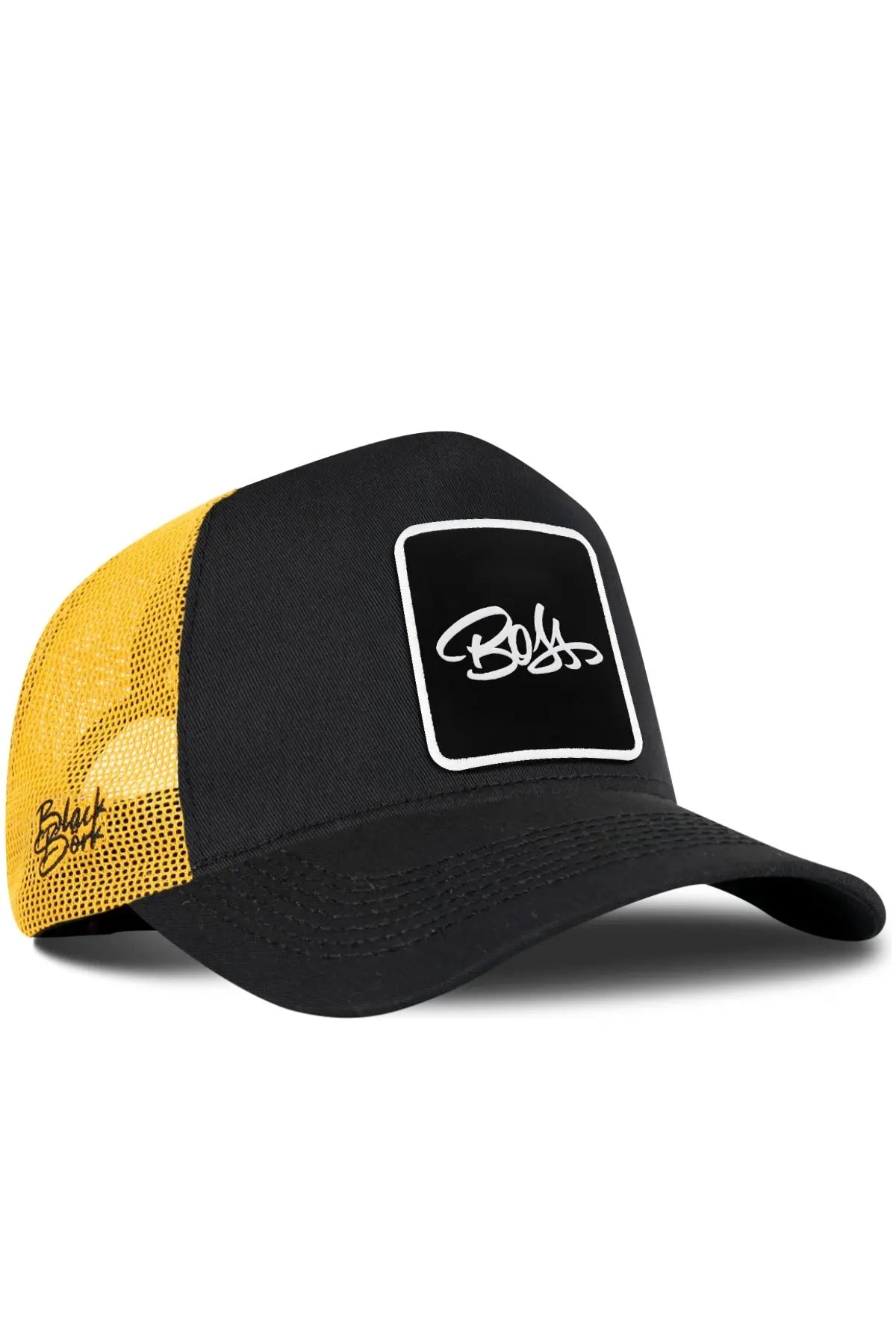 Gorra Negro-Amarillo Trucker Clásico BlackBörk