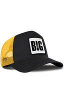 Gorra Negro-Amarillo Trucker Clásico