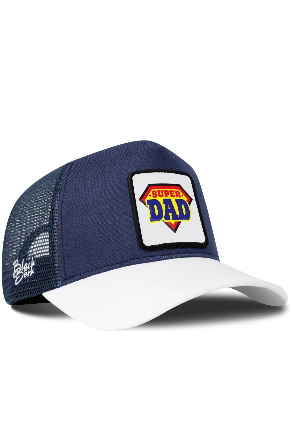 Gorra Blanco-Marino Cordura Trucker BlackBörk