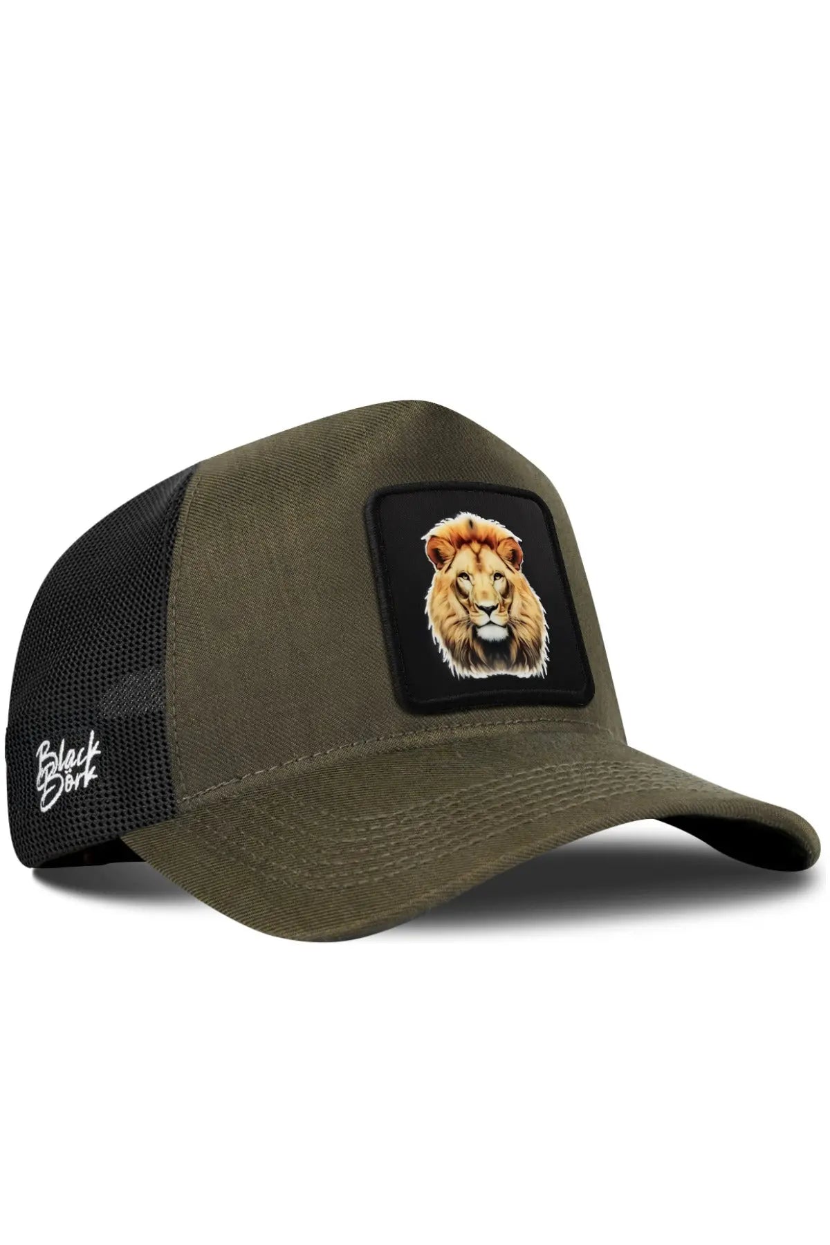 Gorra Caqui-Negro Cordura Trucker BlackBörk