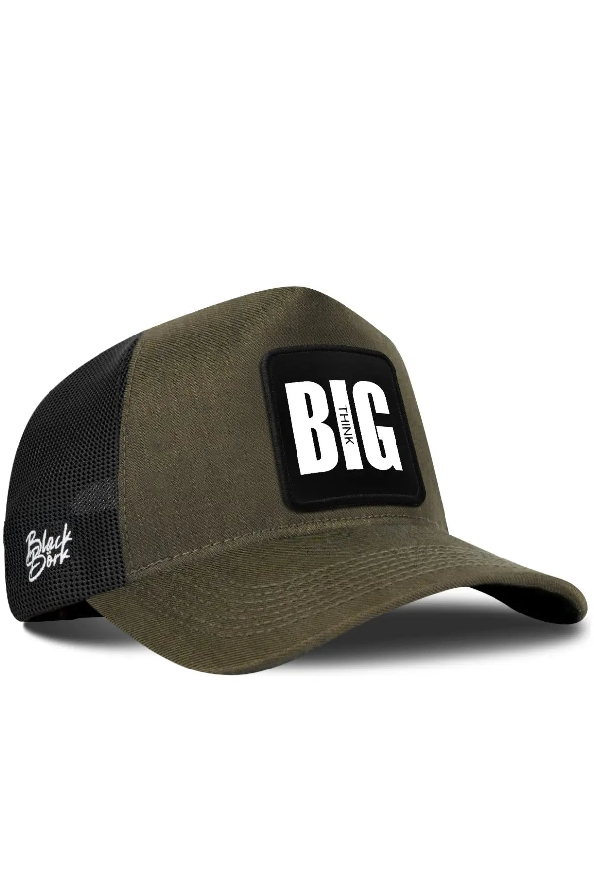 Gorra Caqui-Negro Cordura Trucker BlackBörk
