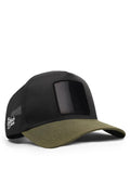 Gorra Negra Visera Caqui Cordura Trucker BlackBörk