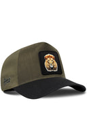 Gorra Negro-Caqui Cordura Trucker