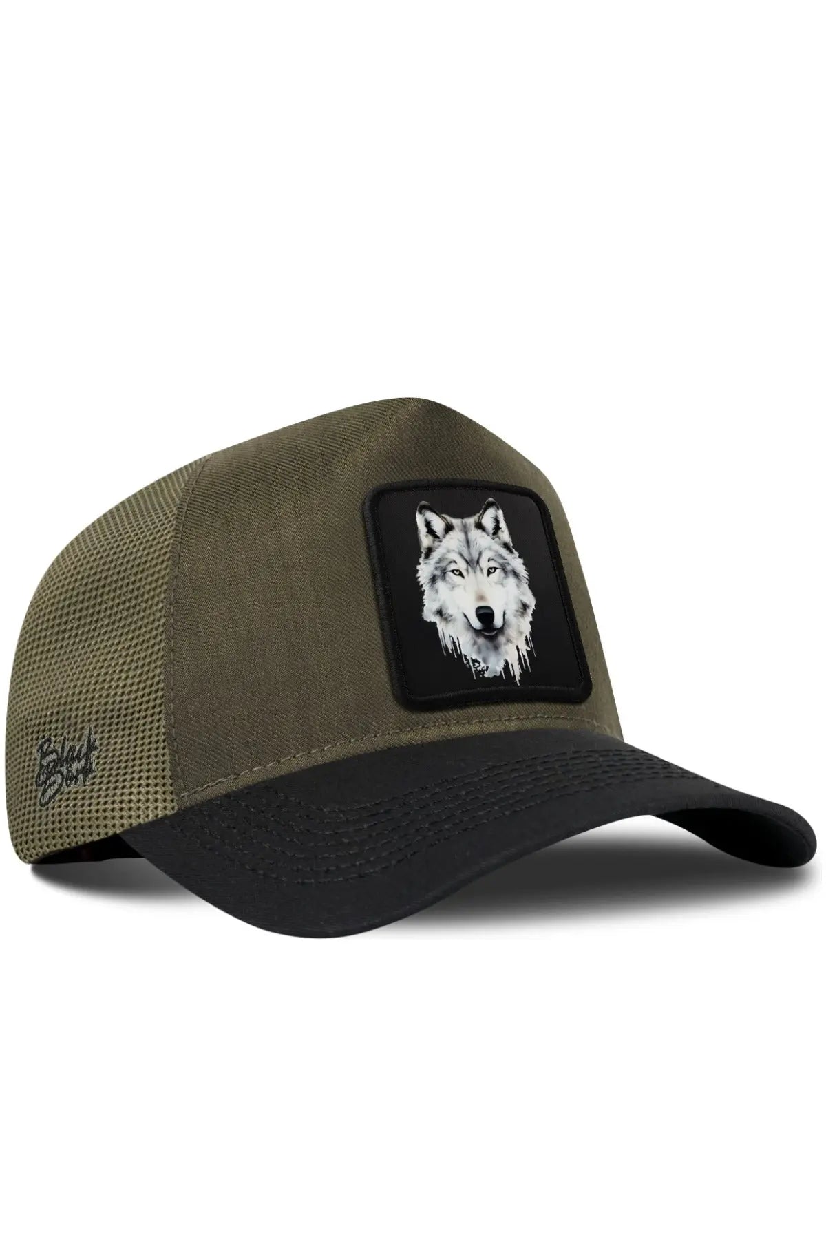 Gorra Caqui Visera Negra Cordura Trucker BlackBörk
