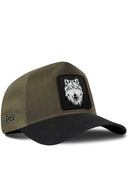 Gorra Negro-Caqui Cordura Trucker