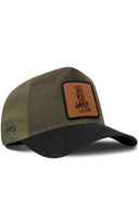 Gorra Negro-Caqui Cordura Trucker con Parche See You Later Never