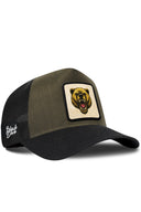 Gorra Negro-Caqui Cordura Trucker