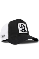 Gorra Negro-Blanco Cordura Trucker con Parche Che Guevera
