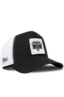 Gorra Negro-Blanco Cordura Trucker