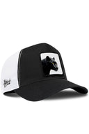 Gorra Negro-Blanco Cordura Trucker