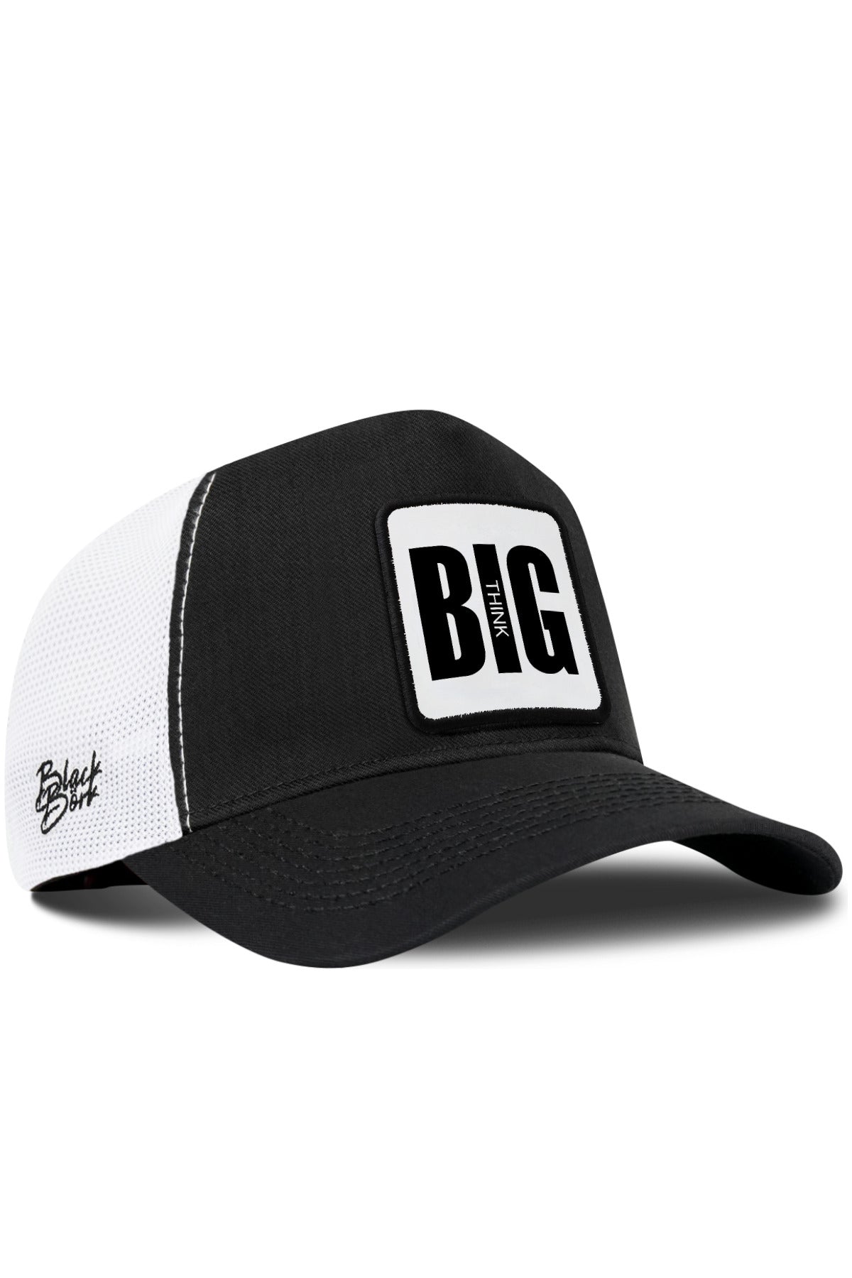 Gorra Negro-Blanco Cordura Trucker