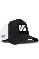 Gorra Negro-Blanco Cordura Trucker con Parche Think Big
