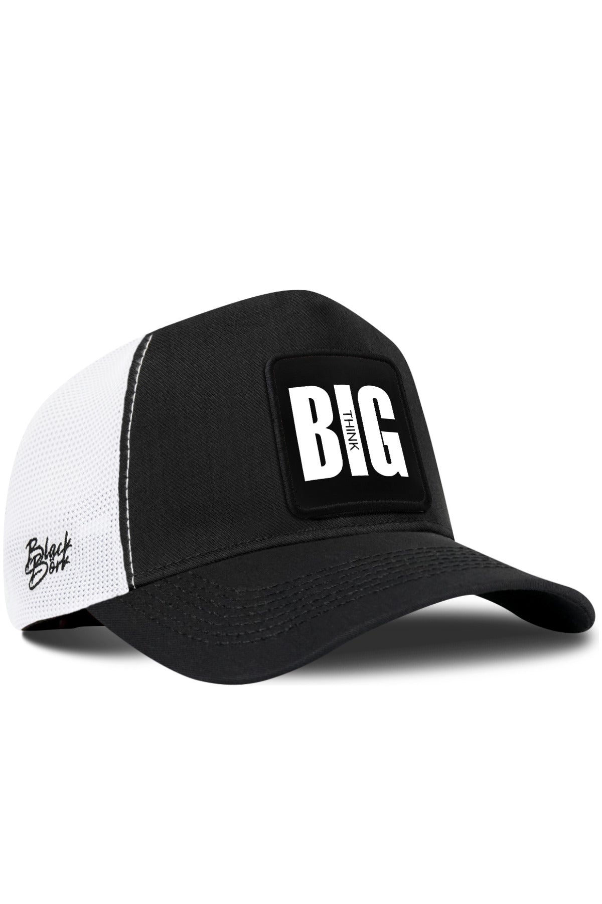 Gorra Negro-Blanco Cordura Trucker