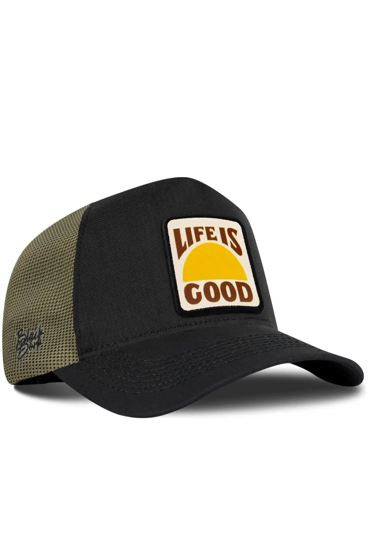 Gorra Negro-Caqui Cordura Trucker BlackBörk
