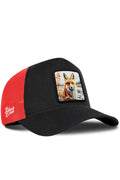Gorra Negro-Rojo Cordura Trucker BlackBörk