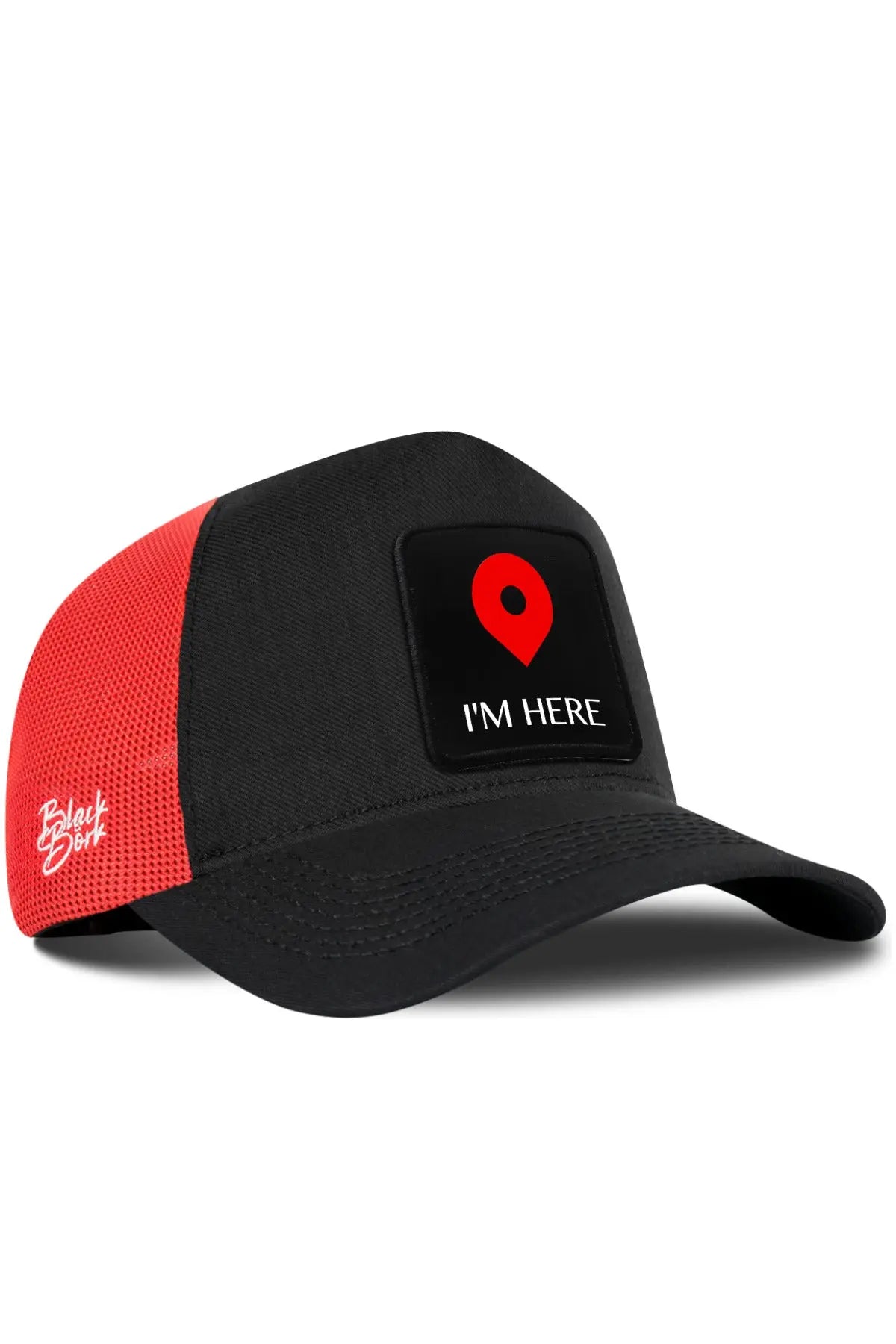 Gorra Negro-Rojo Cordura Trucker BlackBörk
