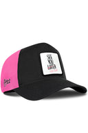 Gorra Negro-Rosa Cordura Trucker