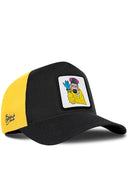 Gorra Negro-Amarillo Cordura Trucker con Parche Breaking Bad Salt Bae