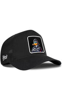 Gorra Negro Cordura Trucker con Parche Duckside