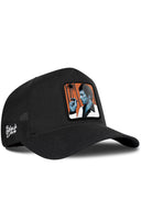 Gorra Negro Cordura Trucker con Parche Tony Montana