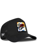 Gorra Negro Cordura Trucker con Parche Partner In Crime
