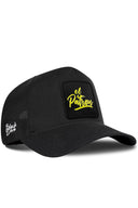 Gorra Negro Cordura Trucker con Parche El Patron