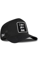 Gorra Negro Cordura Trucker con Parche I Don't Give