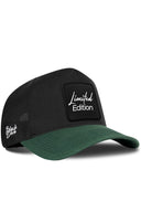 Gorra Verde Petróleo-Negro Cordura Trucker con Parche Limited Edition